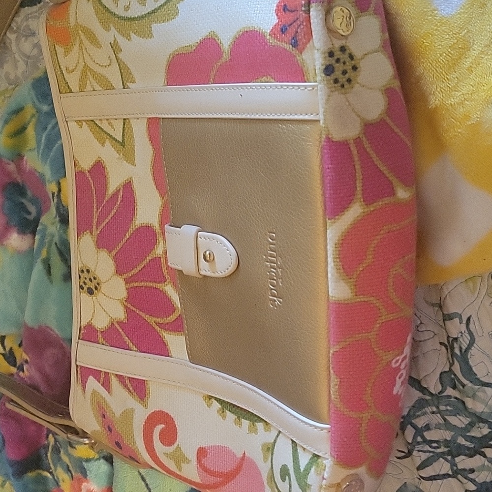 Spartina floral purse and wallet